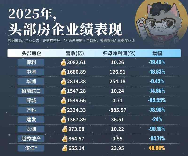  净利润率跌破红线：头部房企财务数据背后的结构性危局 股票财经